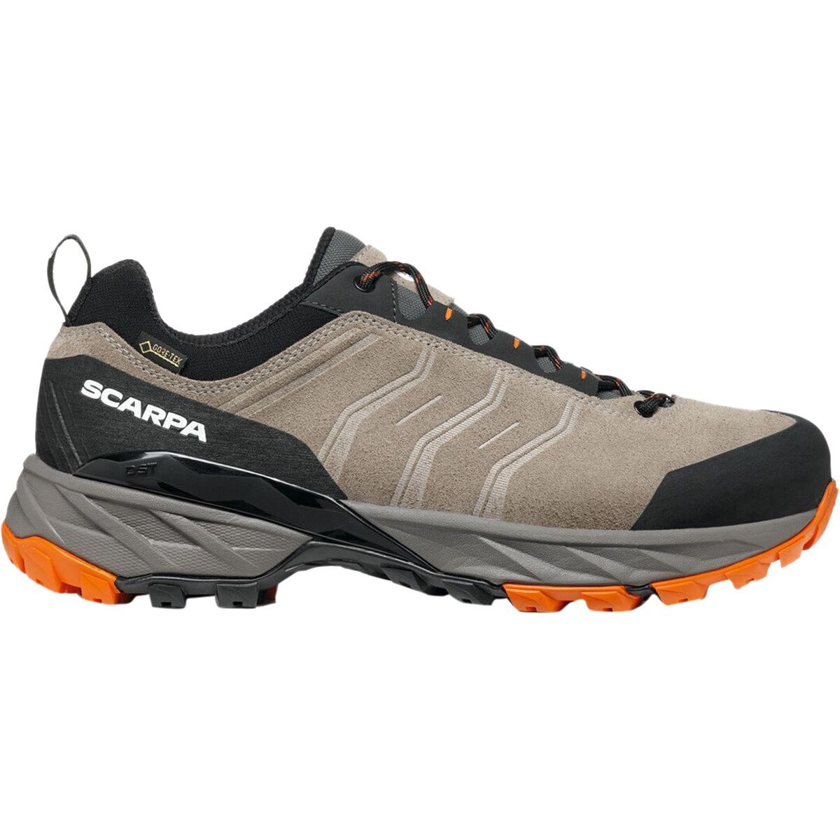 Scarpa Rush Trail GTX Shoe - Men's Taupe/Mango, 46.0