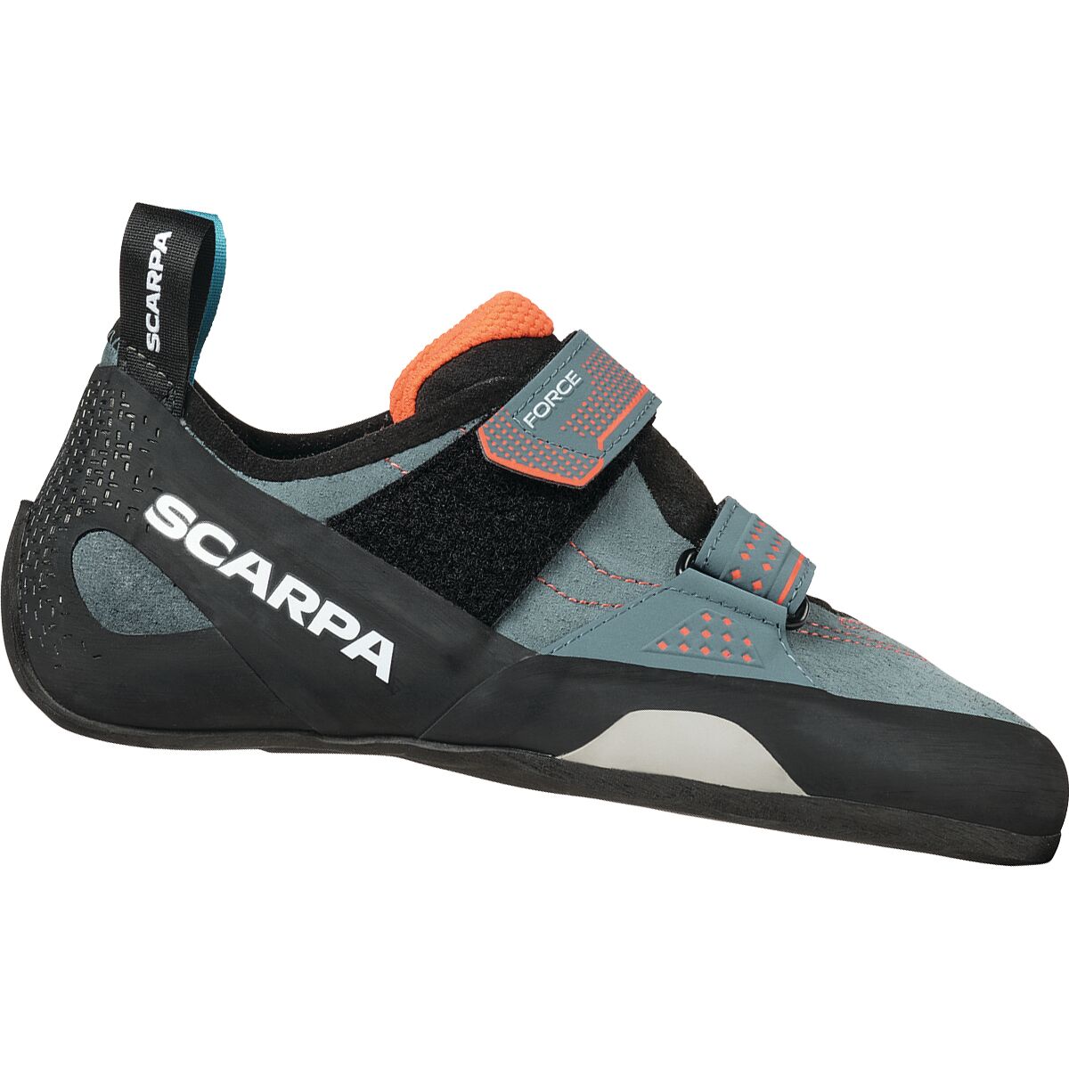 Image of Scarpa Force Climbing Shoe - Women's Conifer/Coral, 37.5