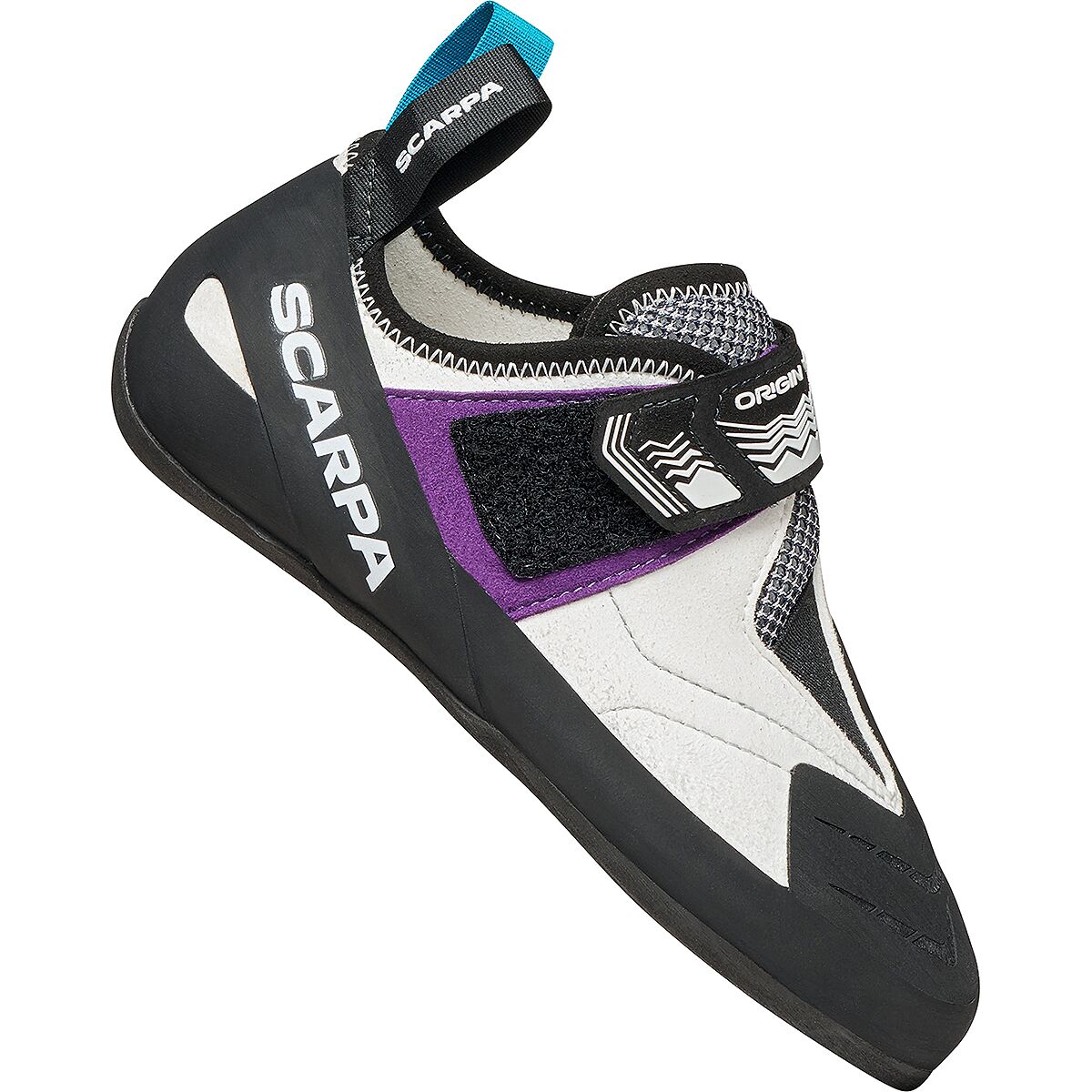 Image of Scarpa Origin VS Climbing Shoe - Women's White/Purple, 40.0