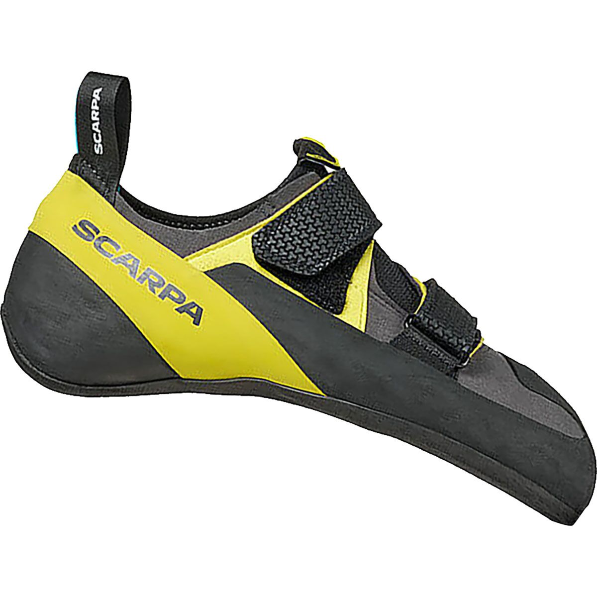 Image of Scarpa Arpia V Climbing Shoe Shark/Yellow, 38.5