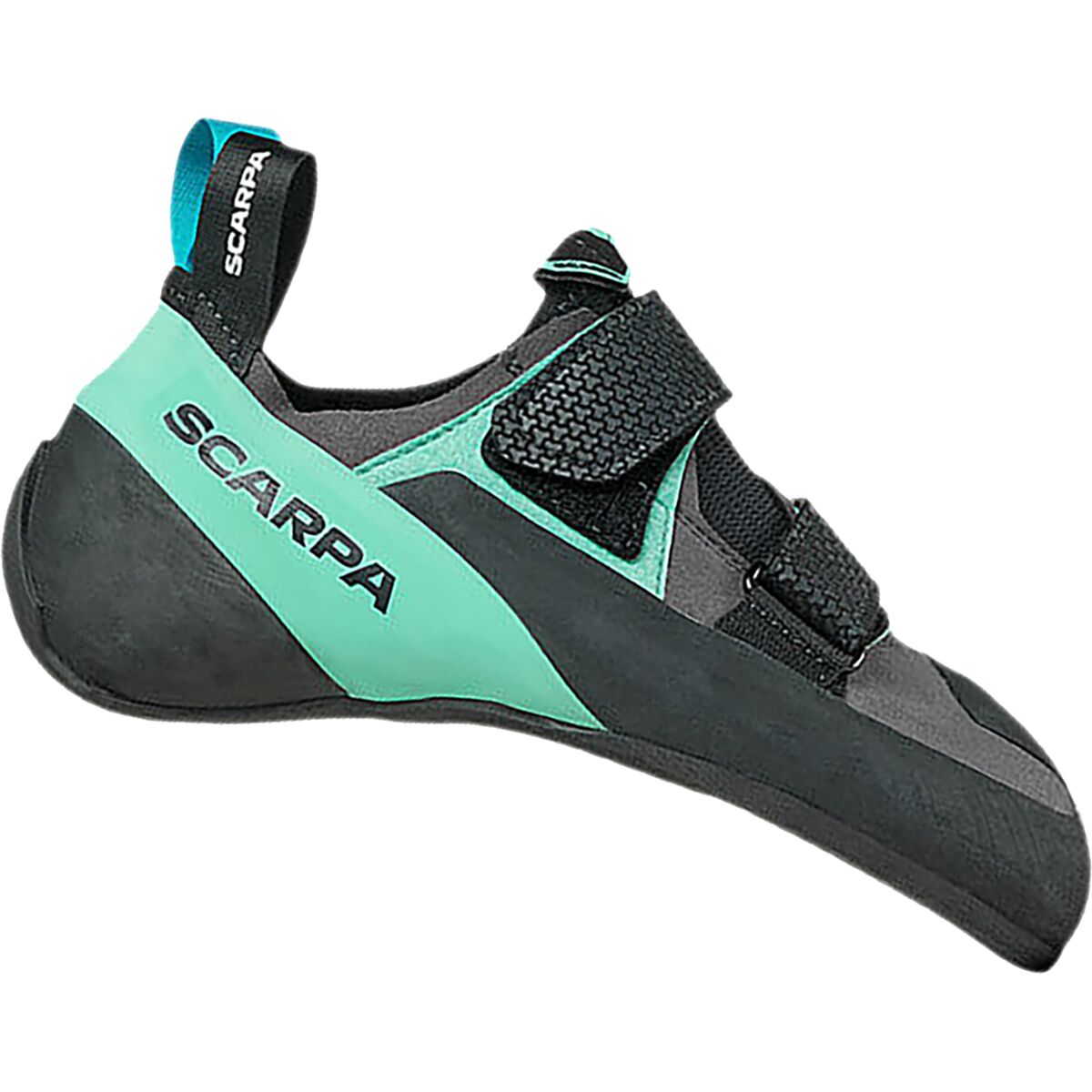 Image of Scarpa Arpia V LV Climbing Shoe Shark/Aqua, 36.5