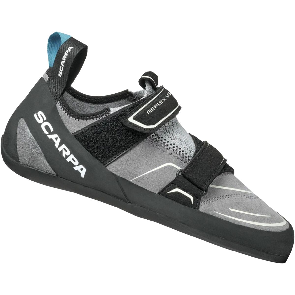 Image of Scarpa Reflex VS Climbing Shoe - Women's Light Gray/Black, 41.0