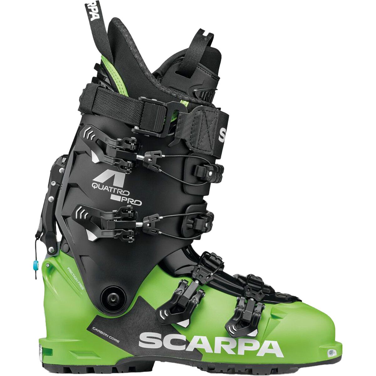 Scarpa Scarpa 4-Quattro Pro Alpine Touring Boot - 2026 Green, 27.5