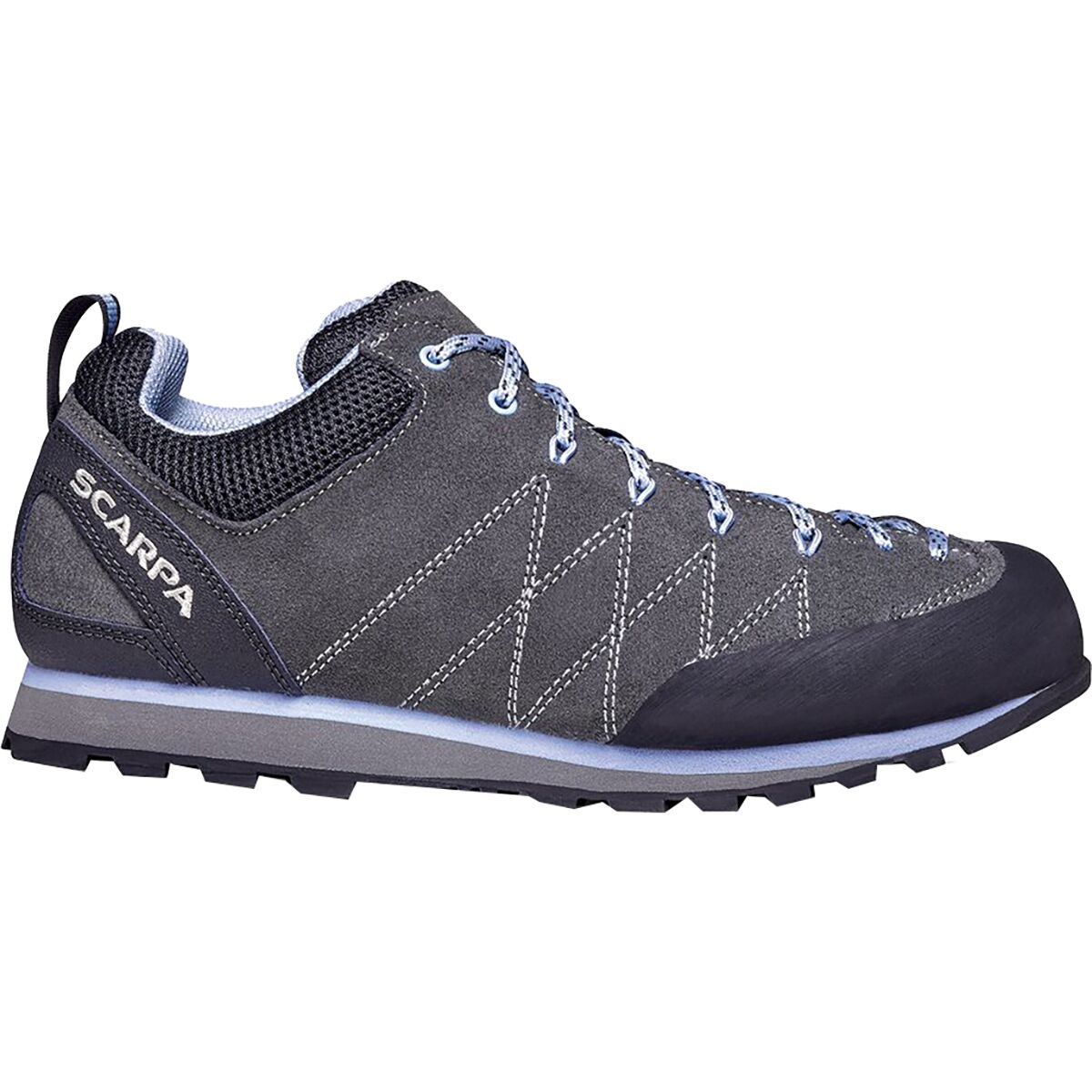 Scarpa Crux Shoe - Women's Shark/Lavender, 41.5