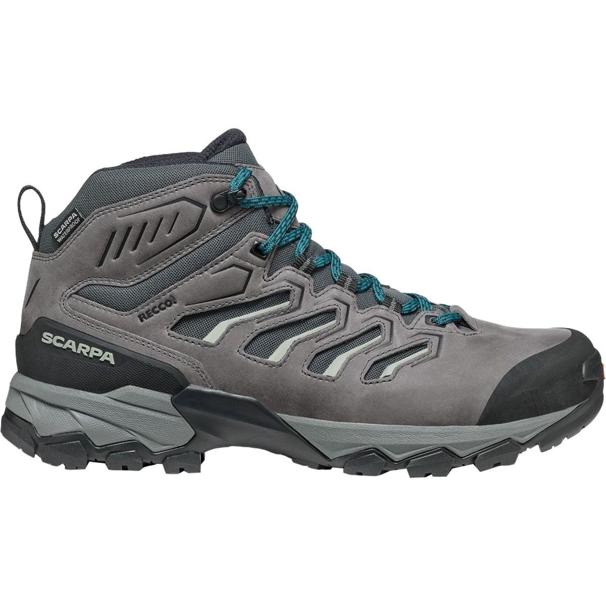 Scarpa Moraine Mid WP Shoe - Men's Anthracite, 41.5