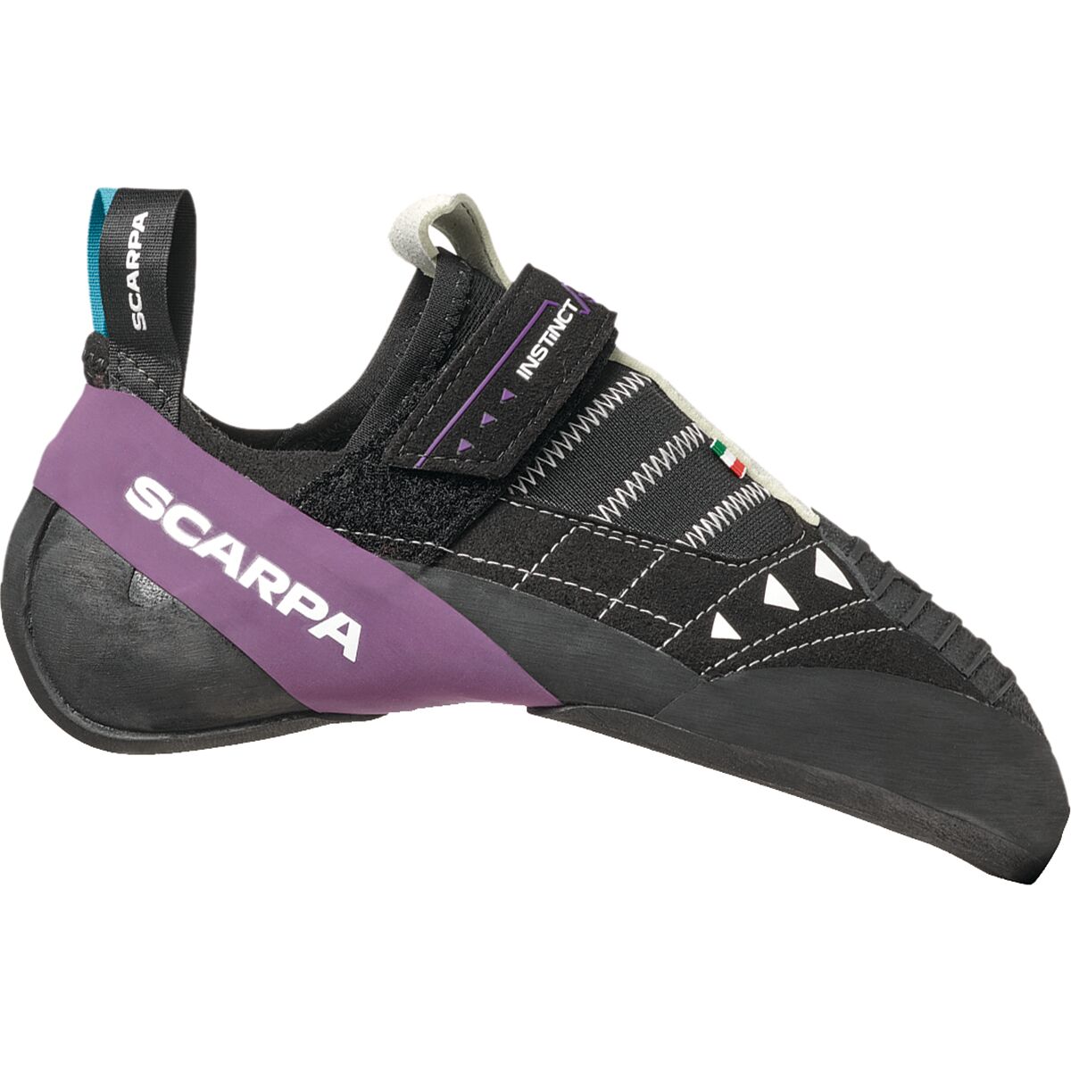 Image of Scarpa Instinct VSR LV Climbing Shoe Black/Violet, 37.0