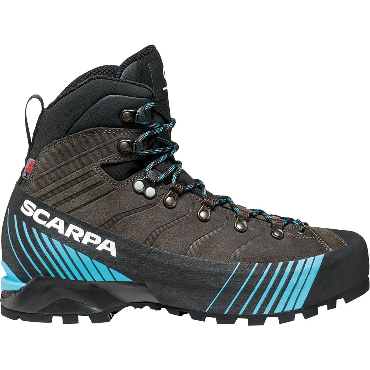 Image of Scarpa Ribelle HD Mountaineering Boot - Men's Carbon/Azure, 44.5