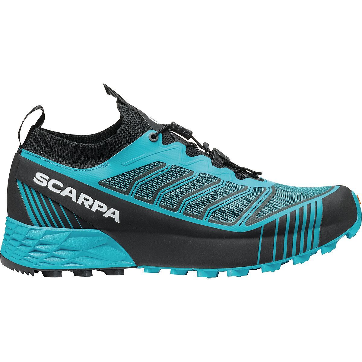 Image of Scarpa Ribelle Run 2 Shoe - Men's Blue Reef/Black, 43.5