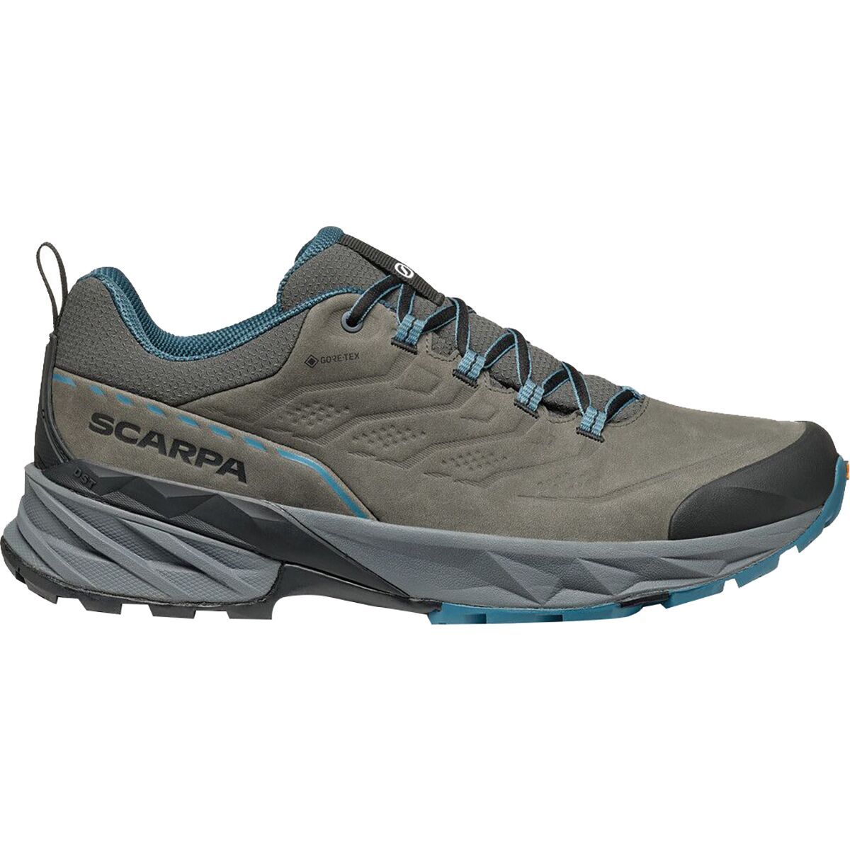Image of Scarpa Rush 2 Pro GTX Shoe - Men's Titanium/Ocean, 42.5