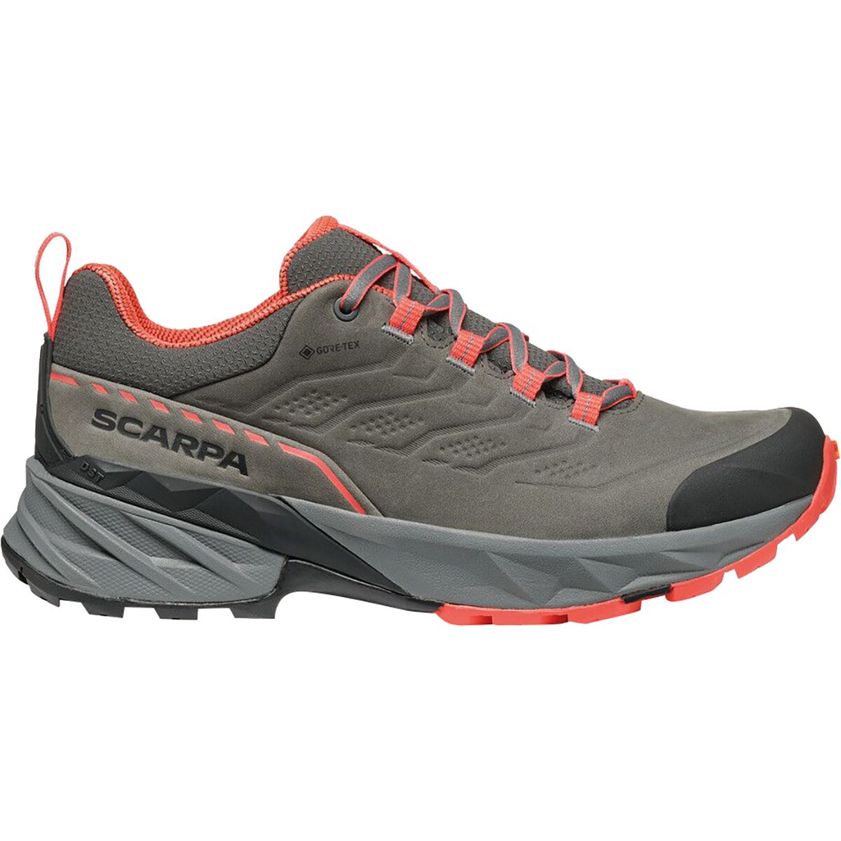 Image of Scarpa Rush 2 Pro GTX Shoe - Women's Titanium/Coral, 40.0