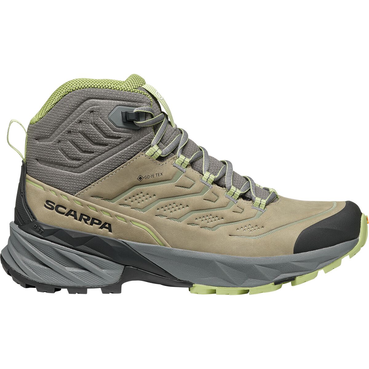 Image of Scarpa Rush 2 Pro Mid GTX Boot - Women's Sage/Aloe, 37.5