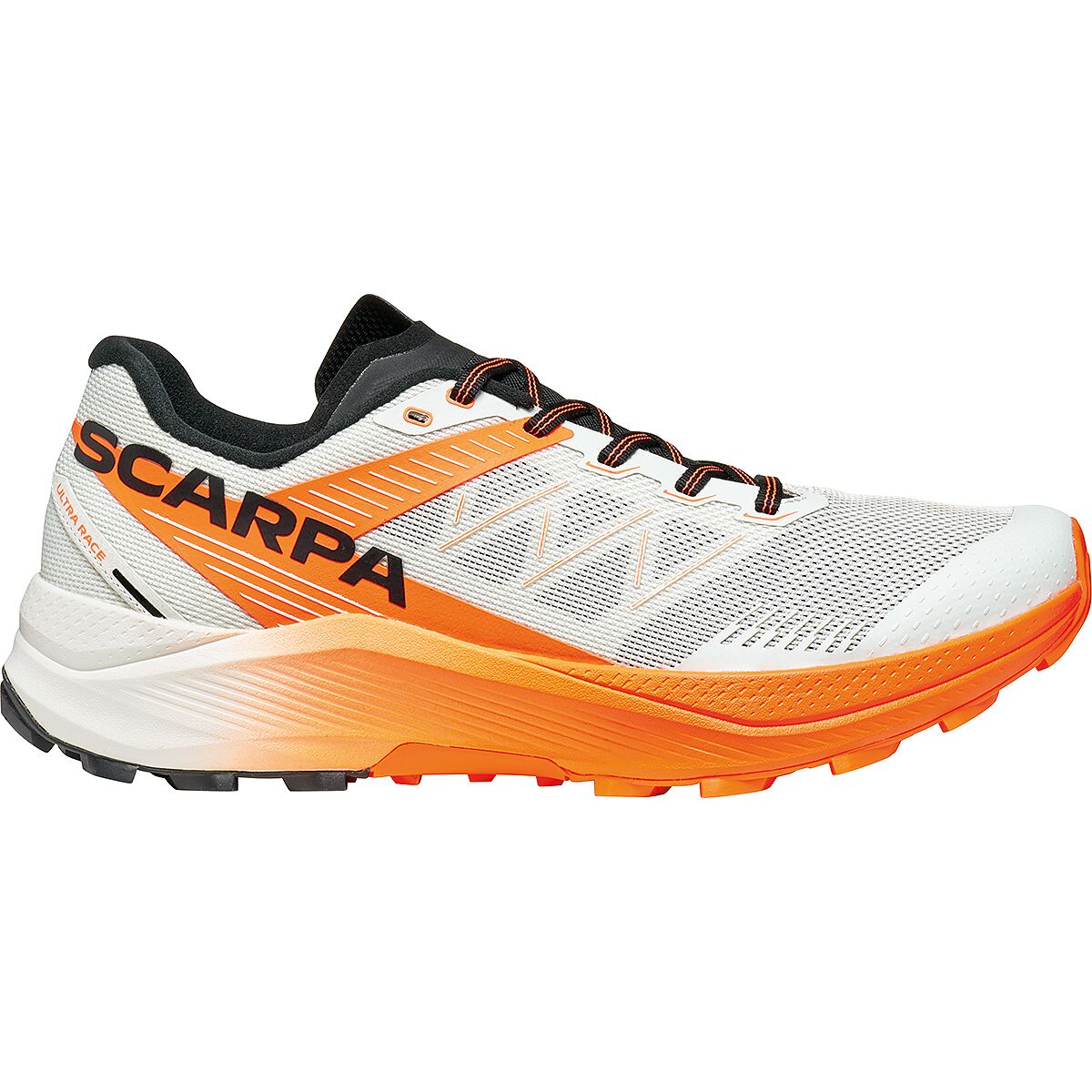 Image of Scarpa Spin Ultra 2 Running Shoe - Women's Ice/Orange Fluo, 41.0