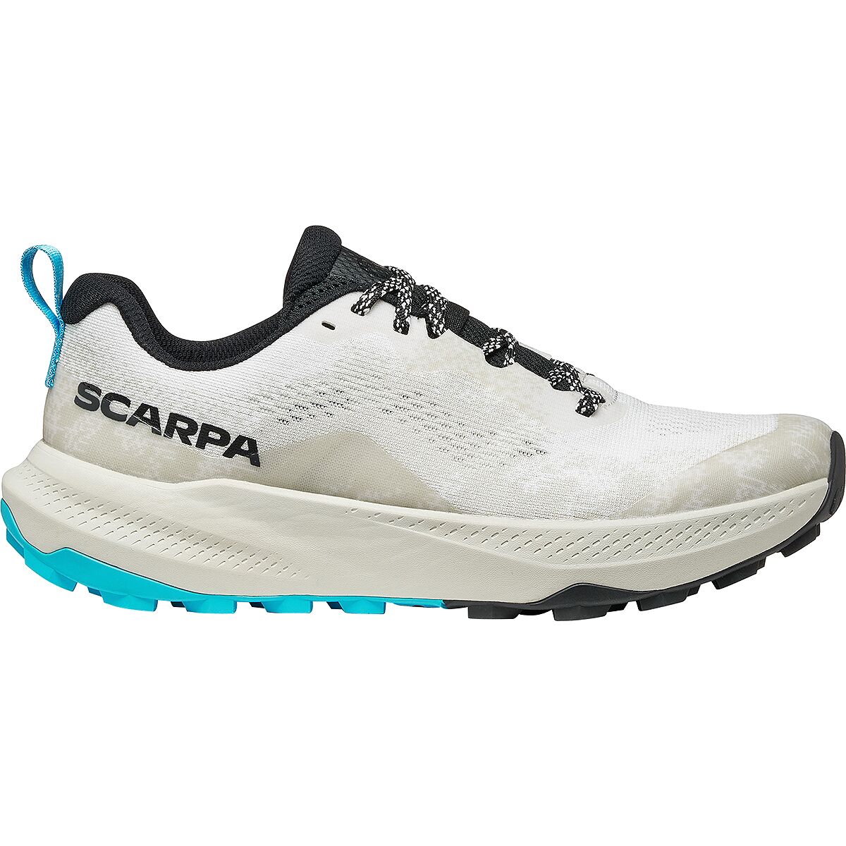 Image of Scarpa Golden Gate LT Trail Running Shoe - Men's White/Azure, 45.5