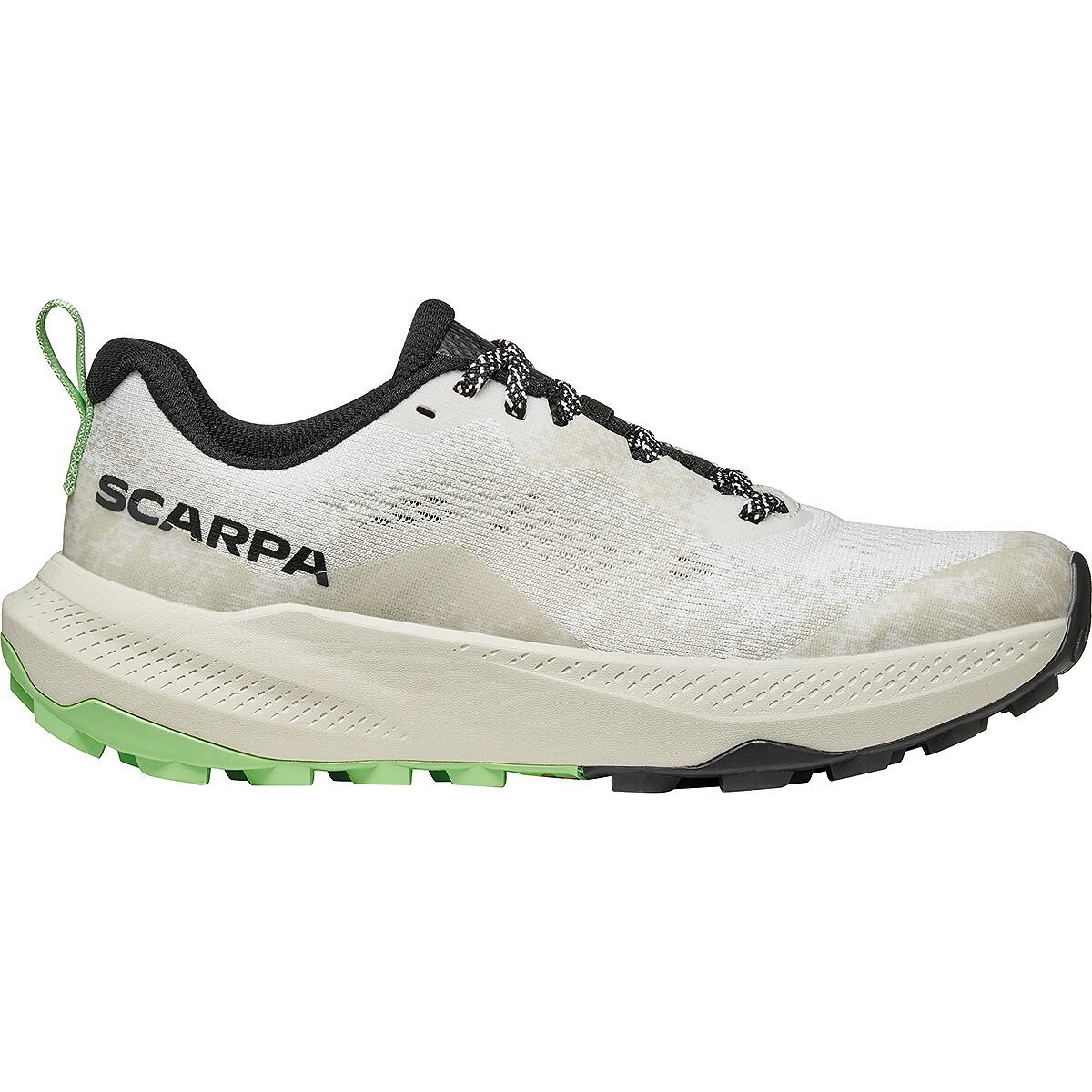 Image of Scarpa Golden Gate LT Trail Running Shoe - Women's White/Bright Aloe, 37.5