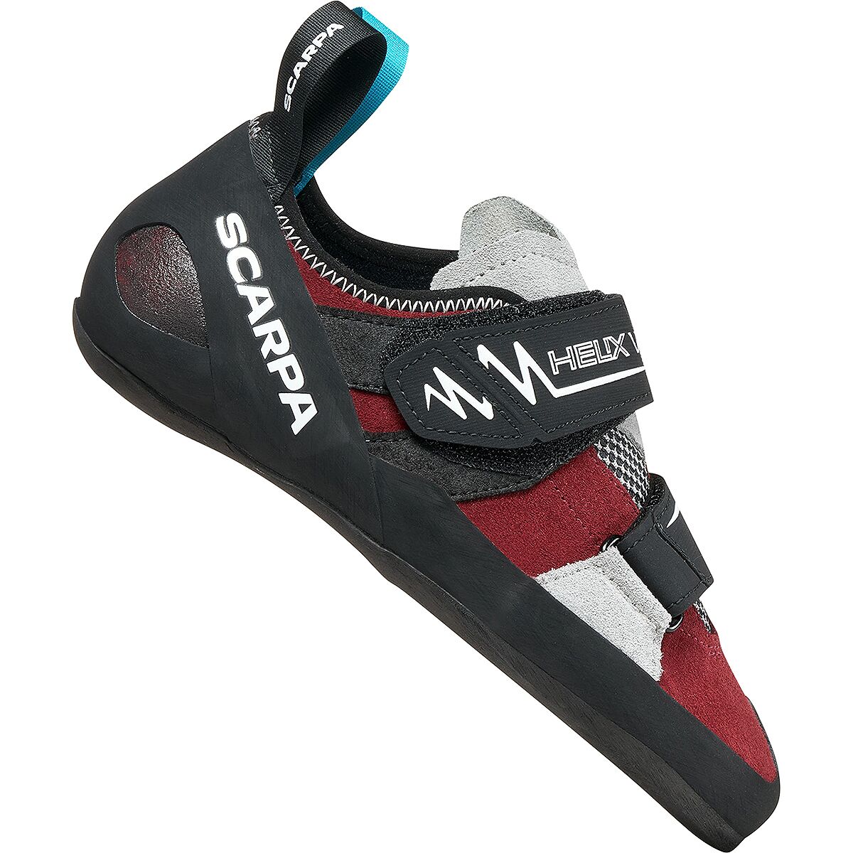 Image of Scarpa Helix V Climbing Shoe - Women's Crimson/Silver, 37.5