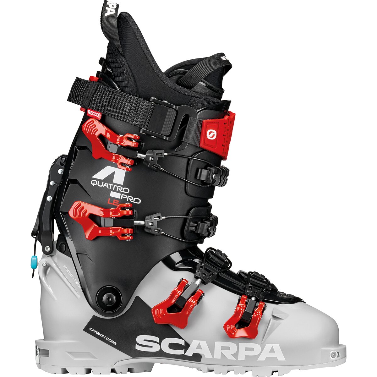 Image of Scarpa 4-Quattro Pro LE Alpine Touring Boot - 2027 Silver Gray, 28.0