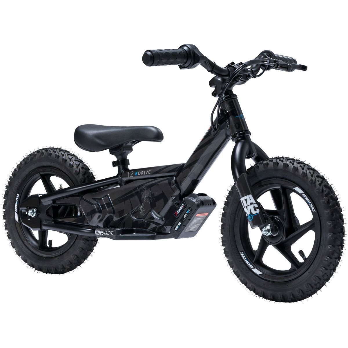 Image of STACYC Graphic Kit - Electrify Black, 12eDrive & 16eDrive (Non-Brushless)