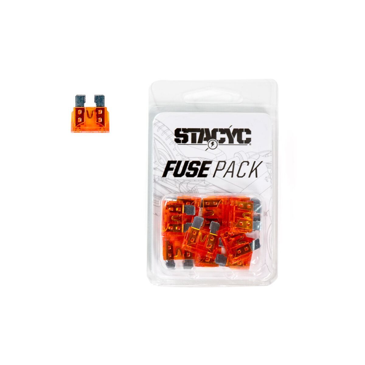 STACYC Fuse Multipack One Color, 10 Pack