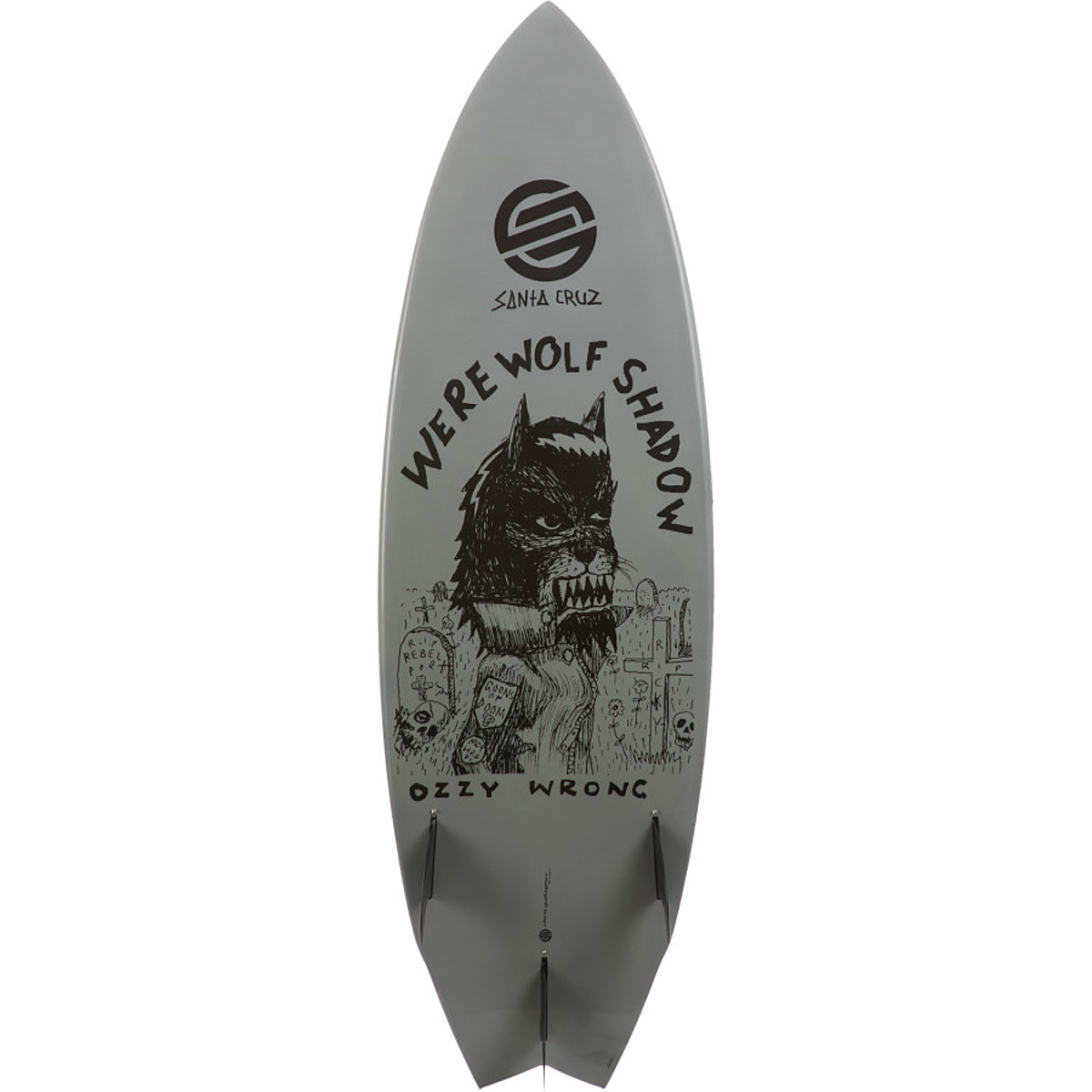 Santa Cruz Ozzie Wright Pro Model - Werewolf Shadow