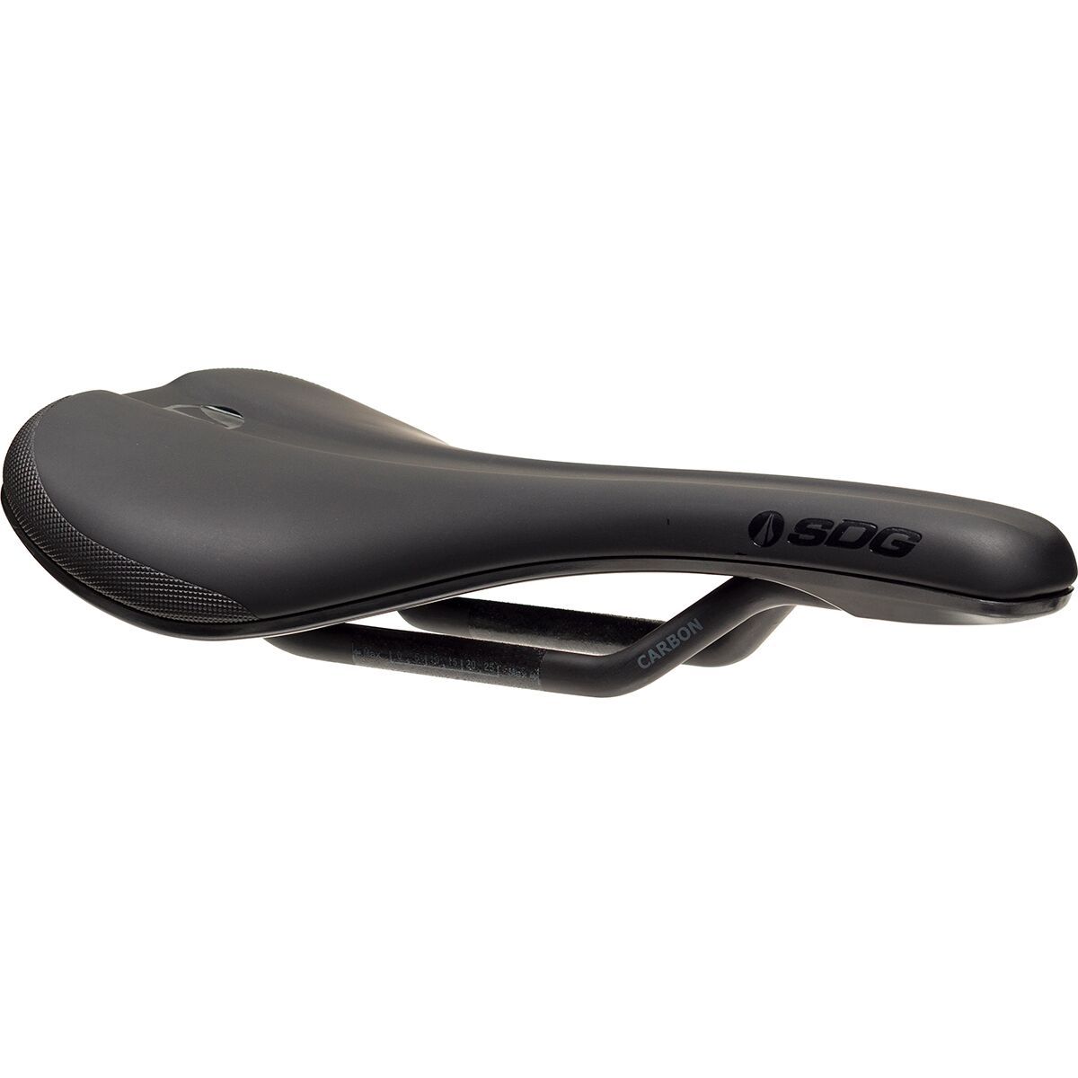 Image of SDG Components Bel-Air V3 Carbon Saddle Black/Gray, 140mm