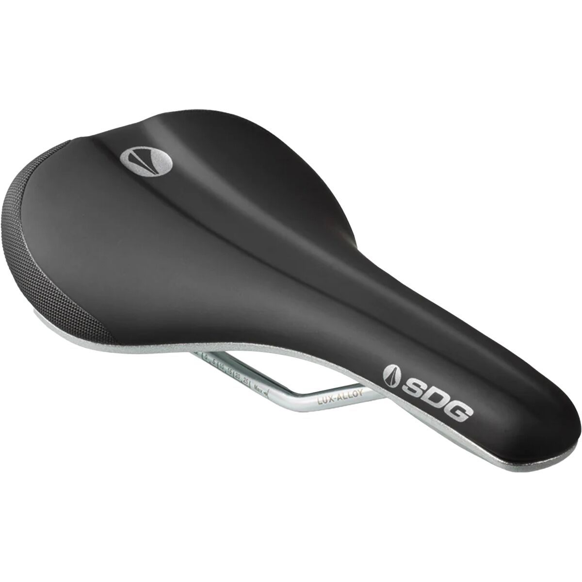 Image of SDG Components Bel-Air V3 Lux-Alloy Saddle Silver, 140mm