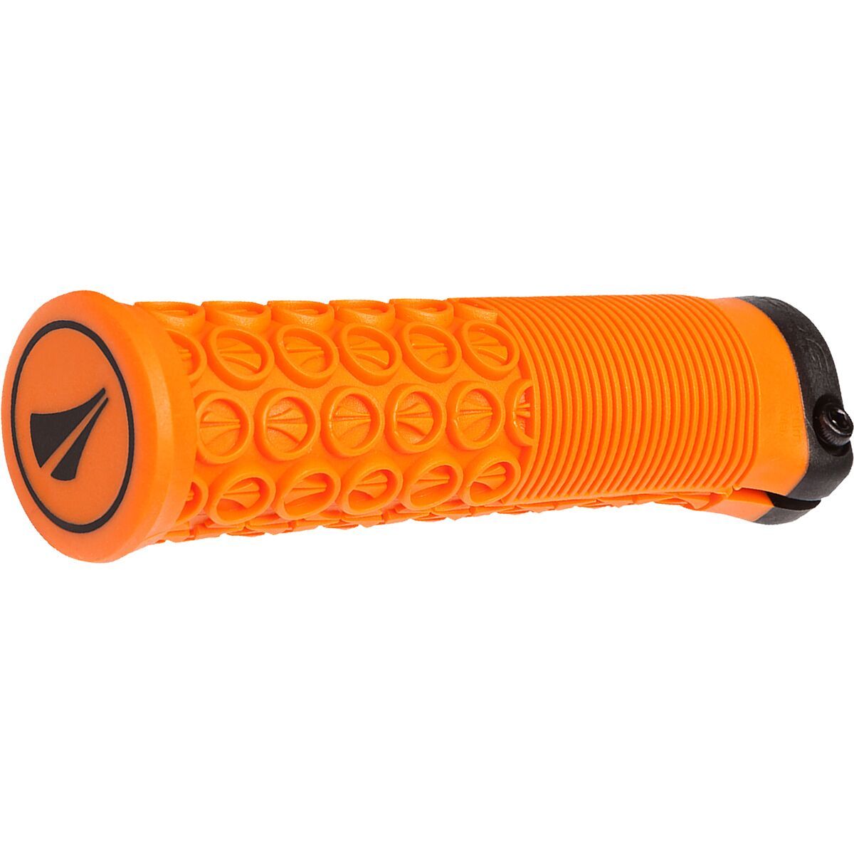 Image of SDG Components Thrice Lock-On Grips Orange, 31mm