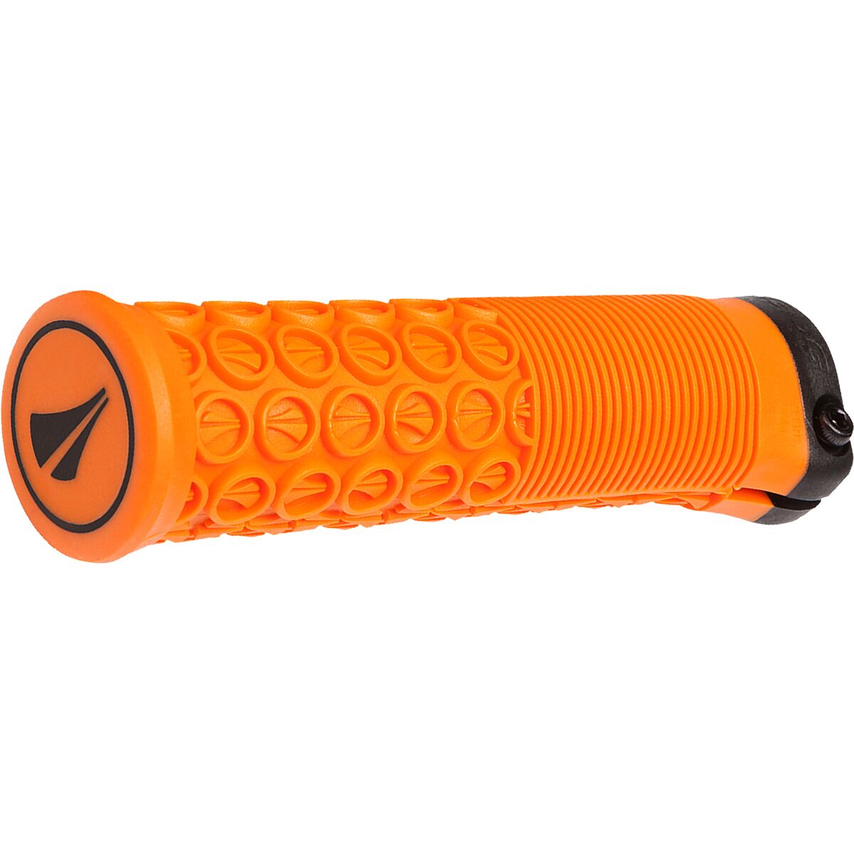 Image of SDG Components Thrice Lock-On Grips Orange, 33mm