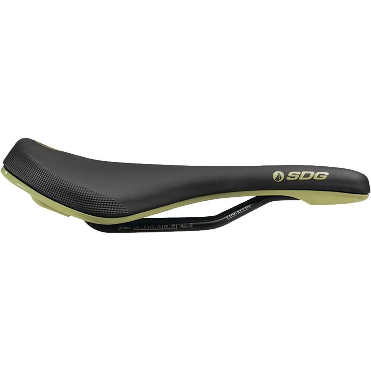 Image of SDG Components Bel-Air V3 Max Saddle Black Leather, 140x260mm
