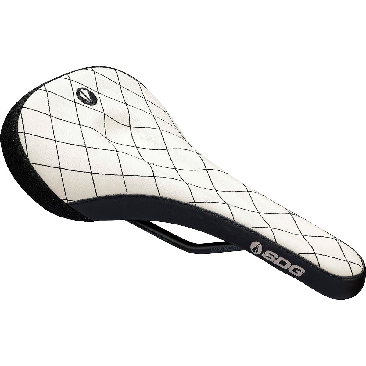 Image of SDG Components Bel-Air V3 Max Saddle White Leather, 140x260mm