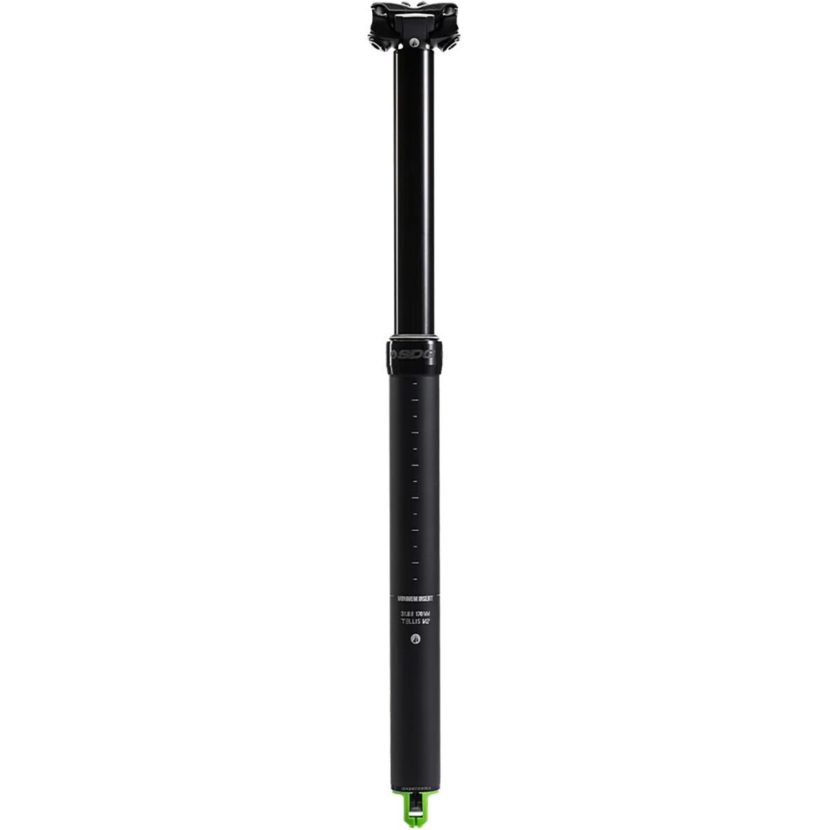Image of SDG Components Tellis V2 Dropper Post Black, 34.9mm, 125mm