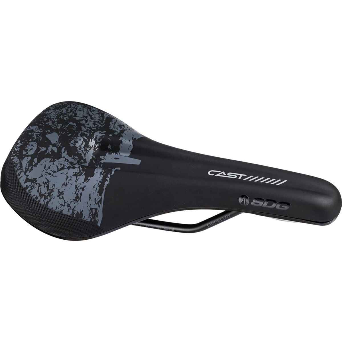 Image of SDG Components CAST Bel-Air V3 Max Danny MacAskill Signature Saddle Black, Lux-Alloy, 140x260mm