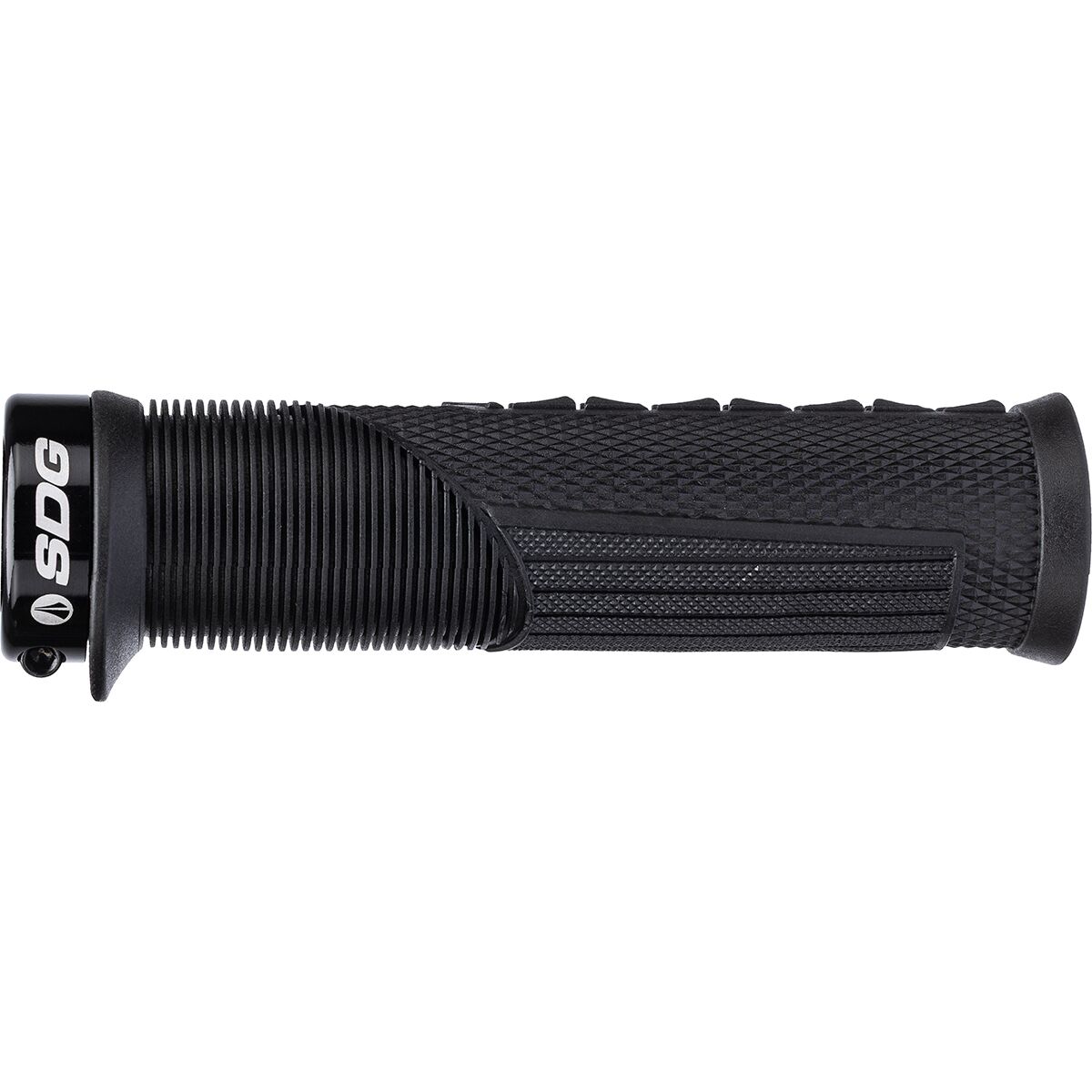 Image of SDG Components Thrice OC Lock-On Grips Black, 32.5mm