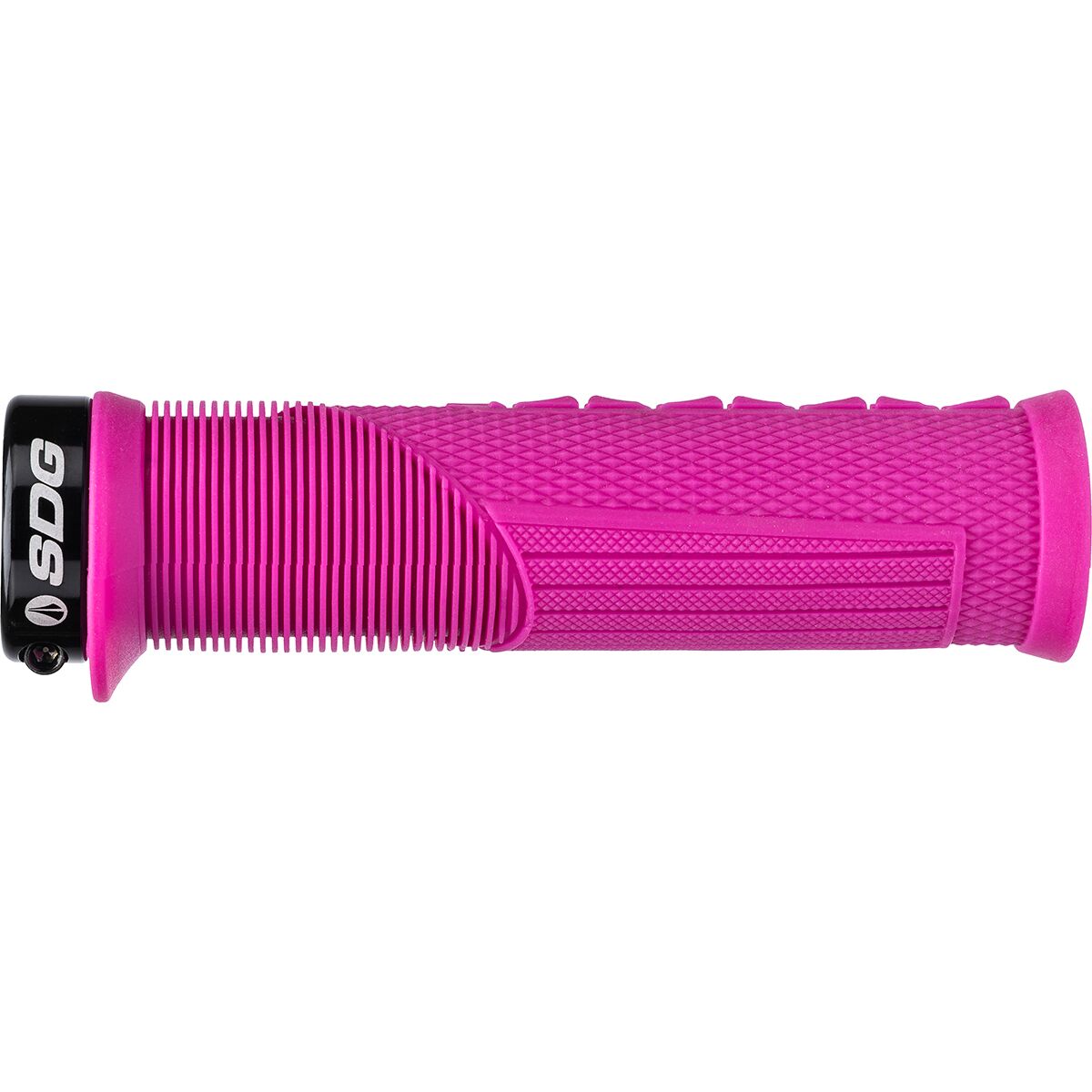 Image of SDG Components Thrice OC Lock-On Grips Pink, 32.5mm