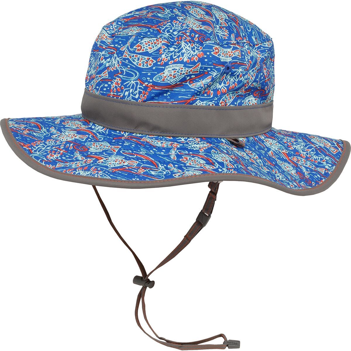Sunday Afternoons Clear Creek Boonie Hat - Kids' Wild River/Royal, M