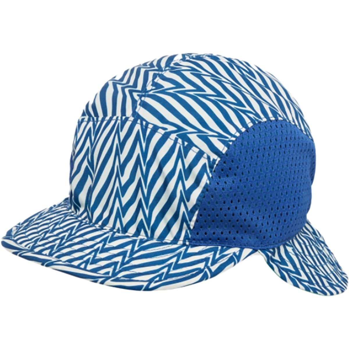 Sunday Afternoons Sunday Afternoons SunFlip Hat - Kids' Blue Electric Stripe/Sea Spray, 0-6M
