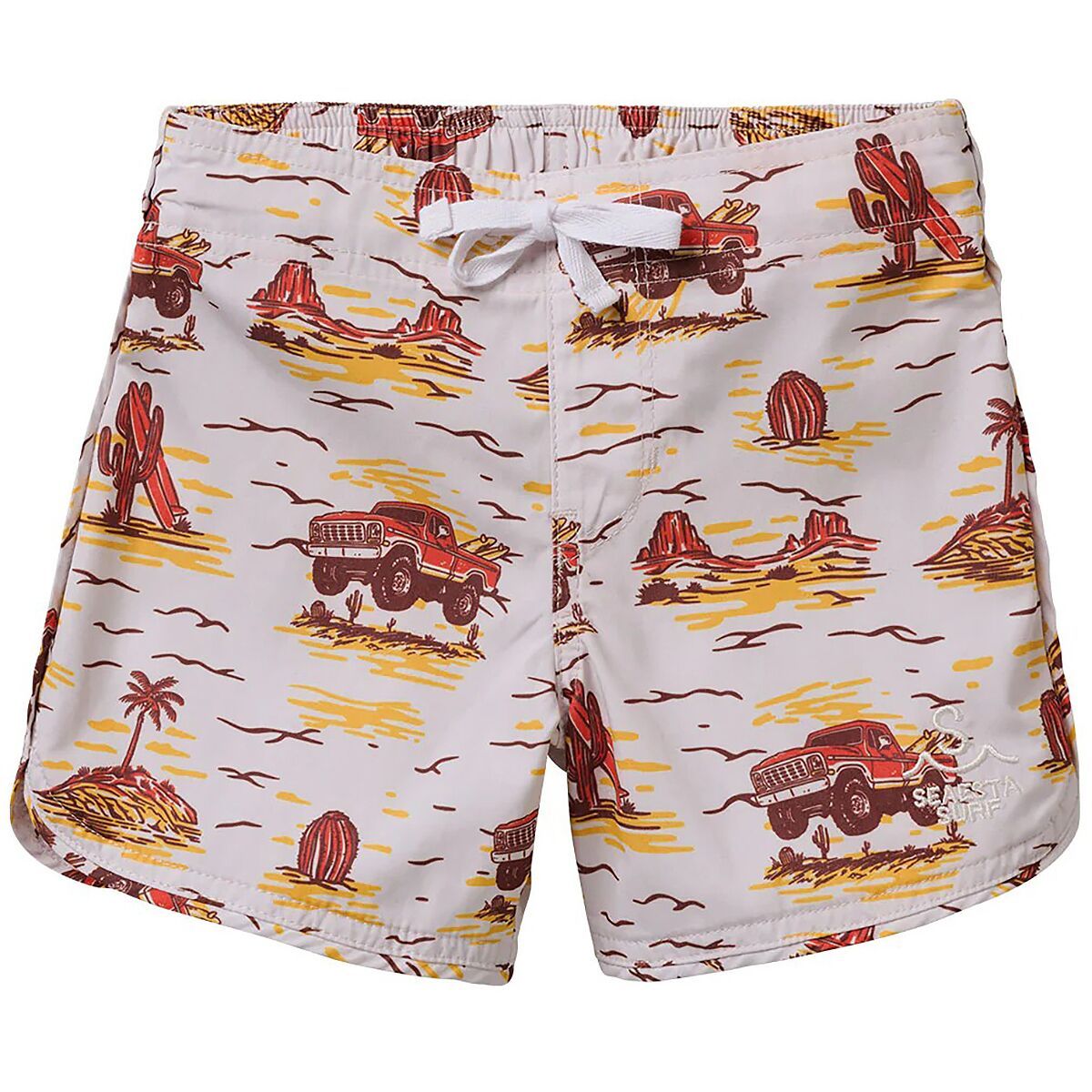 Image of Seaesta Surf Baja Boardshort - Boys' Dunes, 10