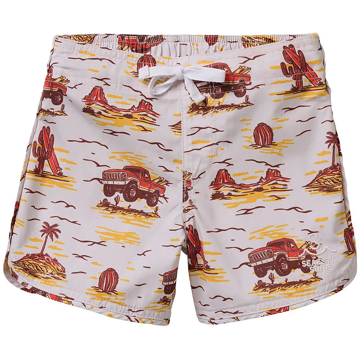 Image of Seaesta Surf Baja Boardshort - Boys' Dunes, 6