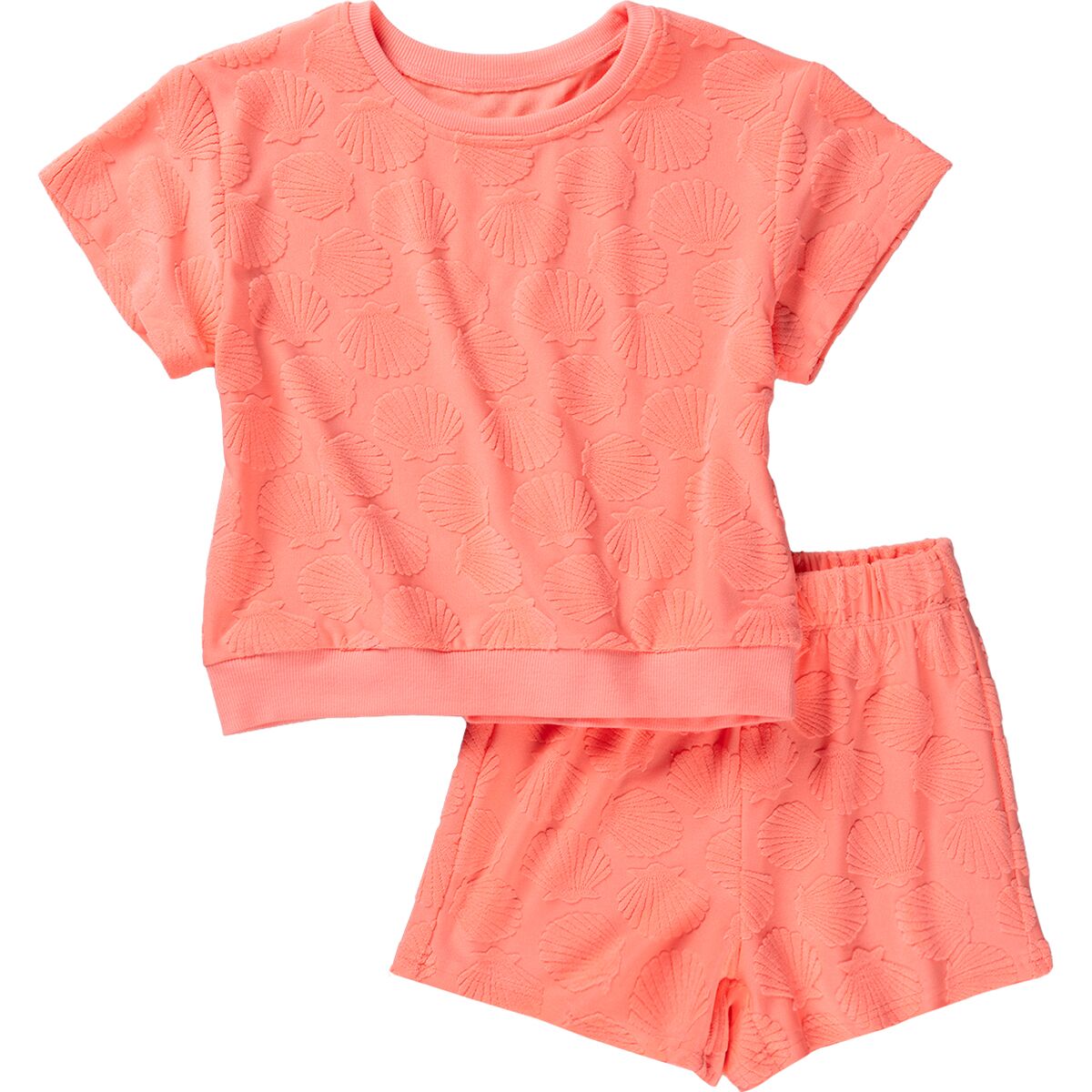 Image of Seaesta Surf Seashell Set - Toddler Girls' Neon Peach, 2/3