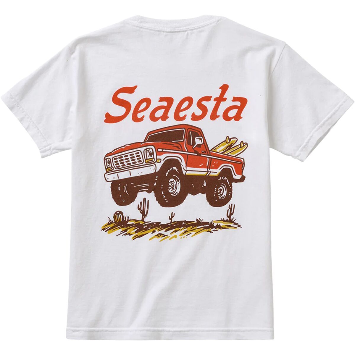 Image of Seaesta Surf Baja T-Shirt - Boys' White, S