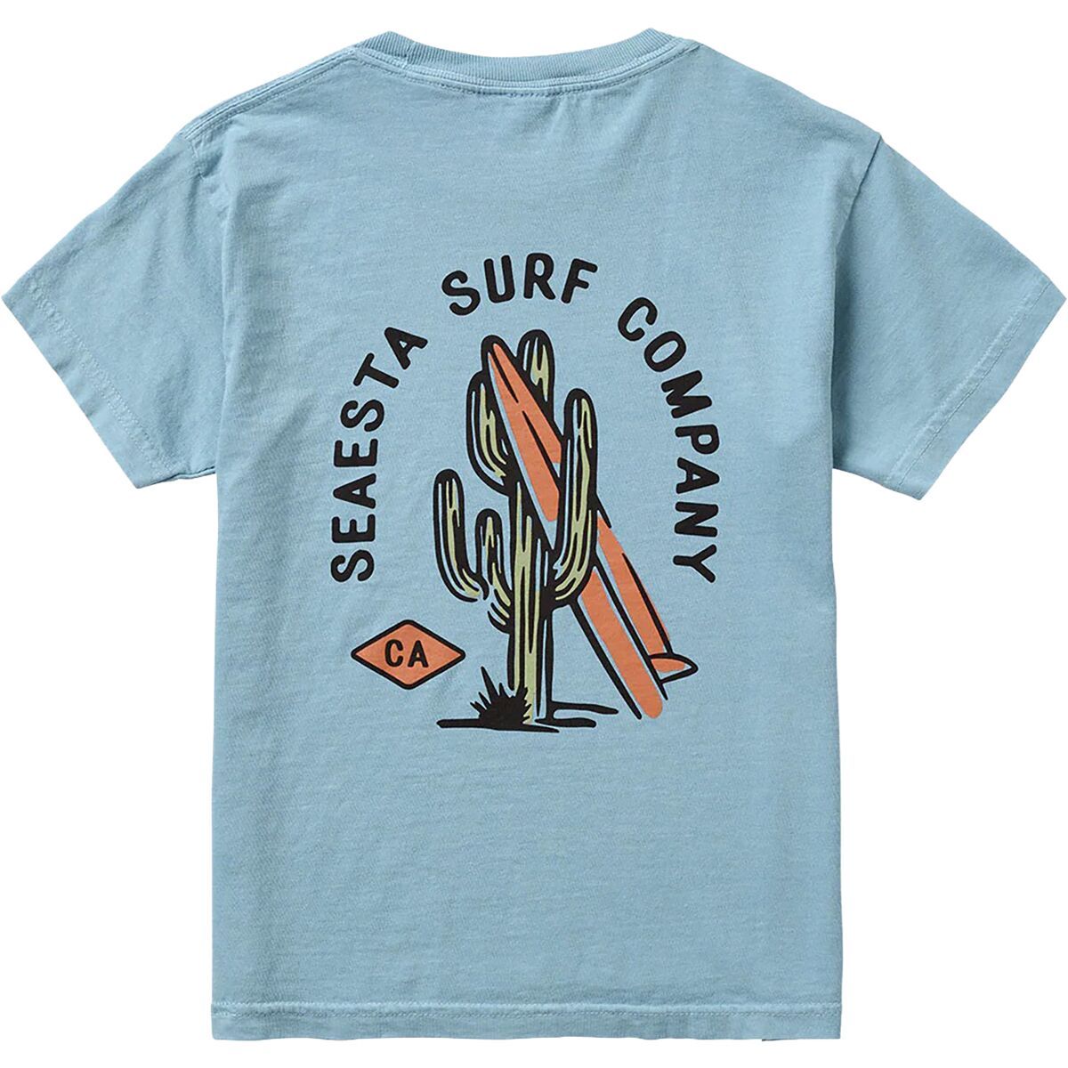 Image of Seaesta Surf Cactus T-Shirt - Boys' Sky Blue, L