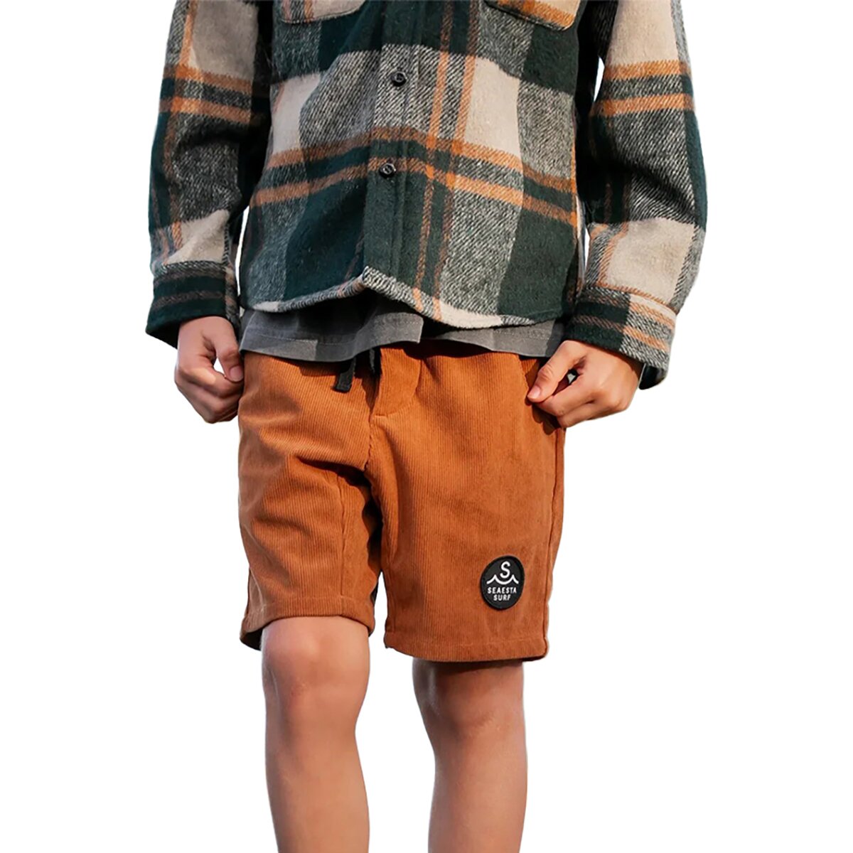 Image of Seaesta Surf Comfy Cord Short - Boys' Birch, 8