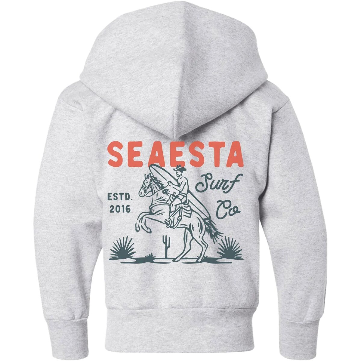 Image of Seaesta Surf Surf Cowboy Hoodie Ash, L