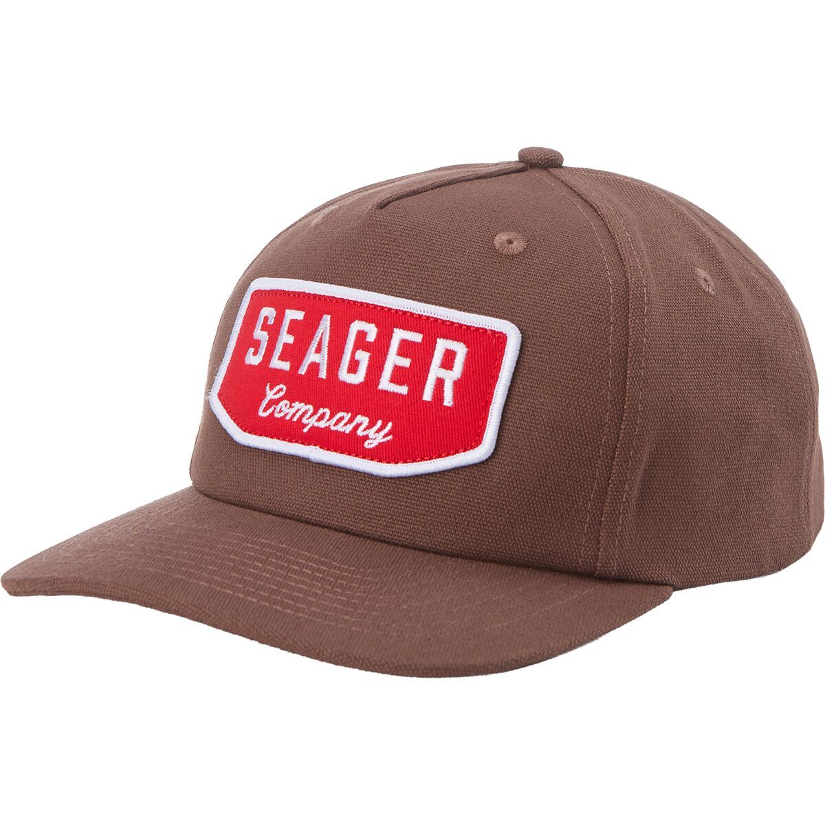 Image of Seager Co. Wilson Snapback Brown, One Size