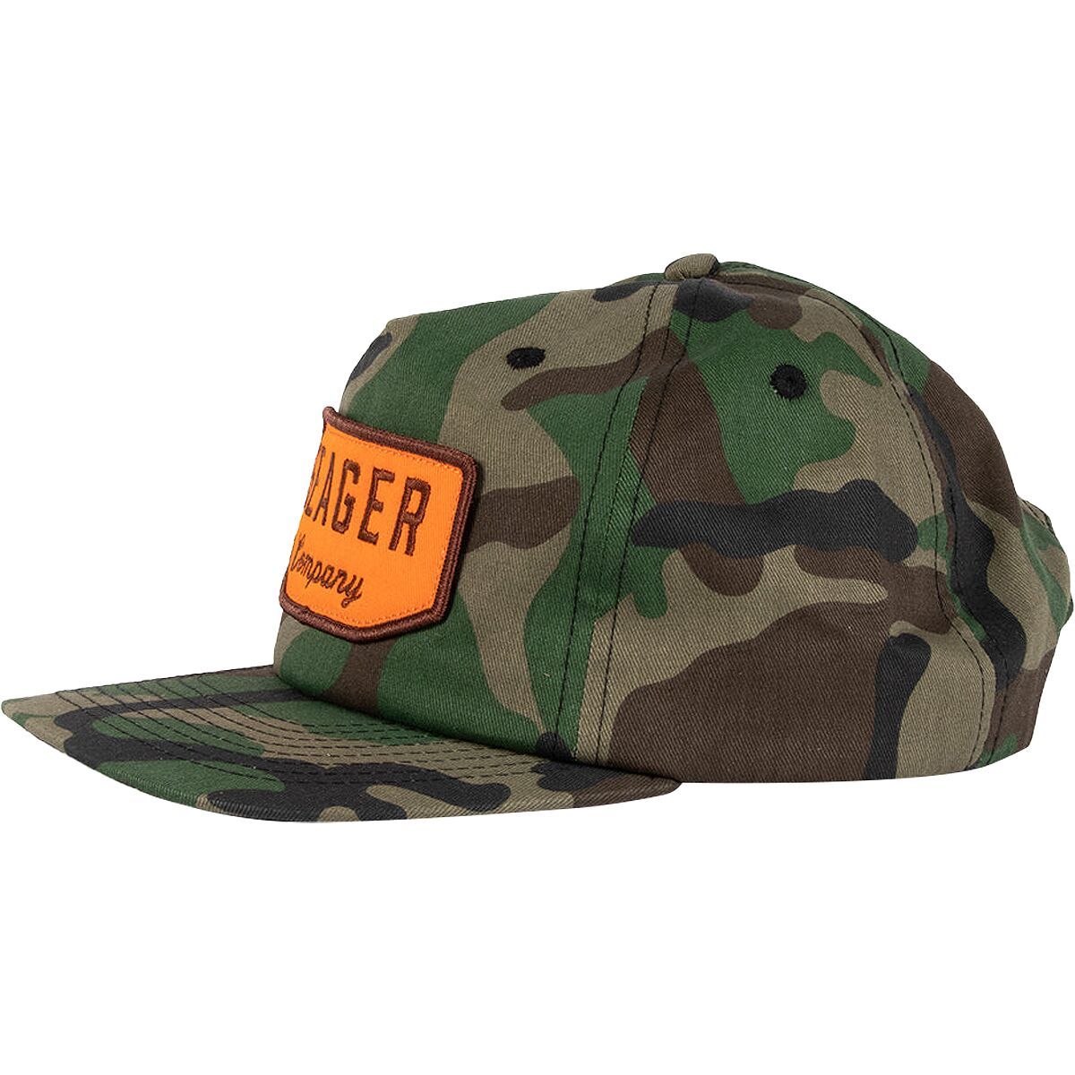 Seager Co. Wilson Snapback Camo, One Size
