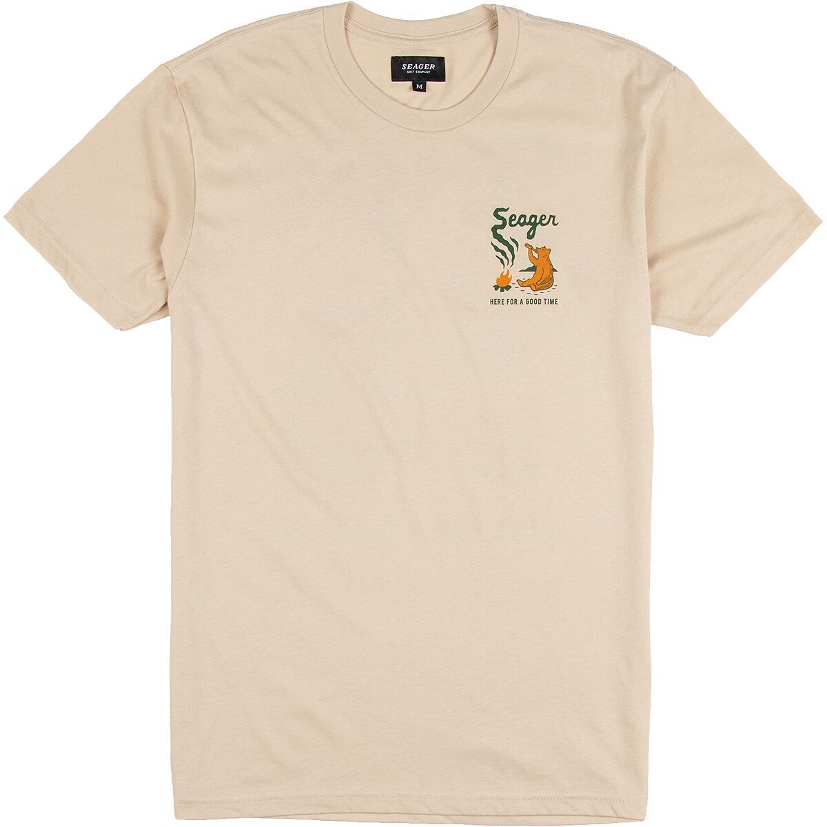 Image of Seager Co. Smokey T-Shirt - Men's Cream, M