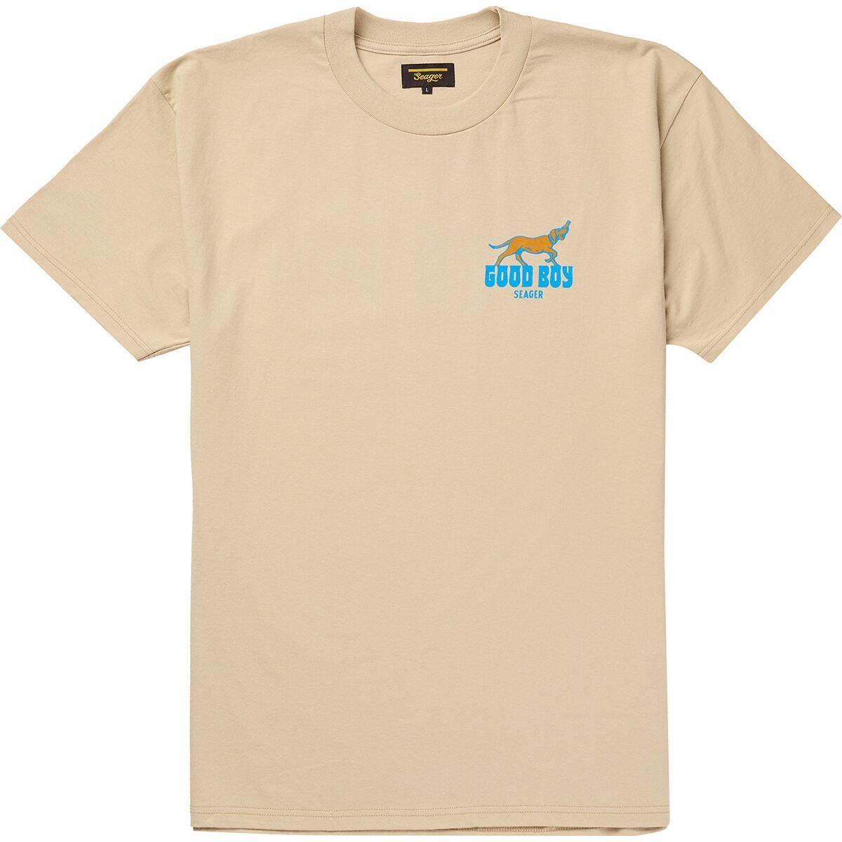 Seager Co. Good Boy T-Shirt - Men's Cream, S