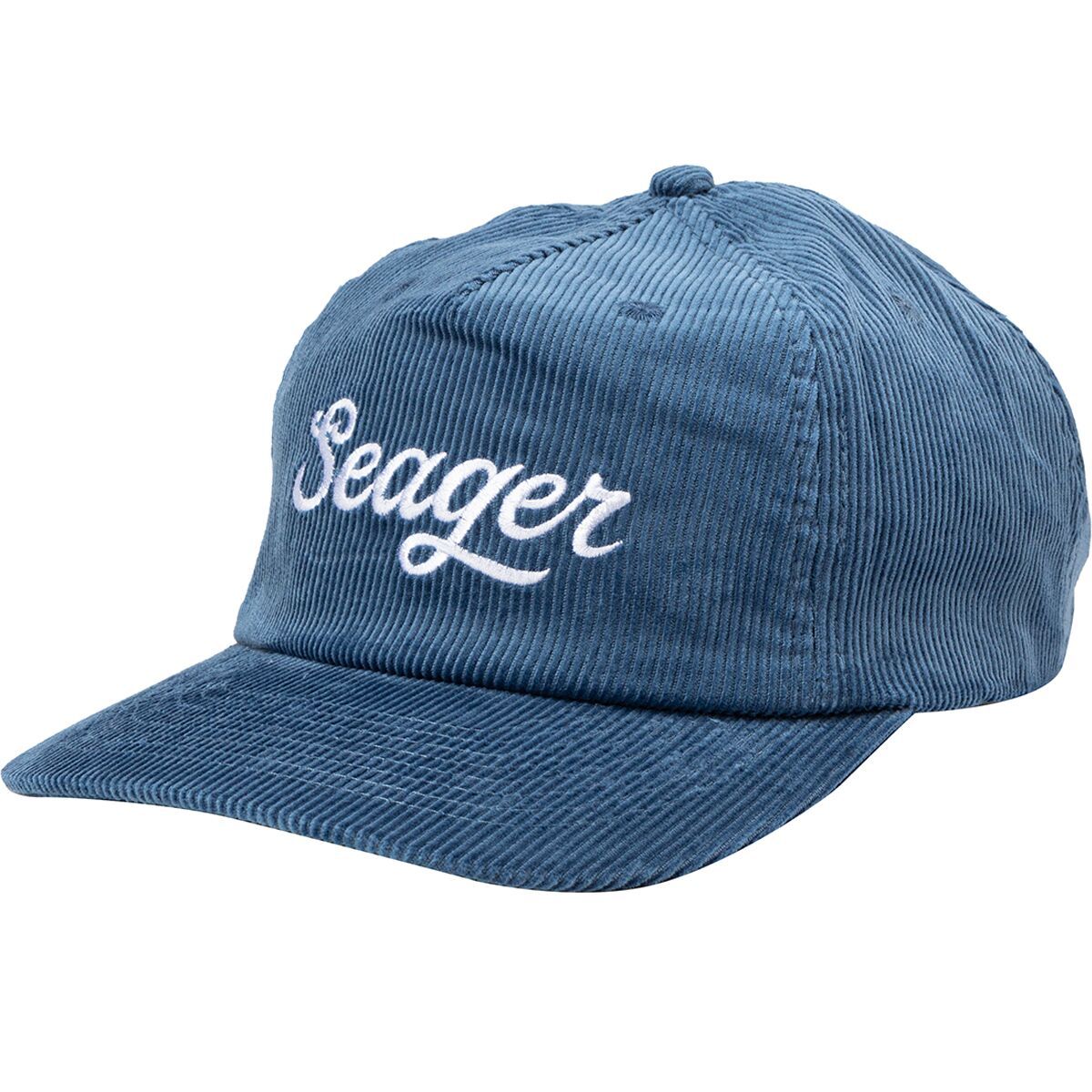 Image of Seager Co. Big Corduroy Snapback Blue, One Size