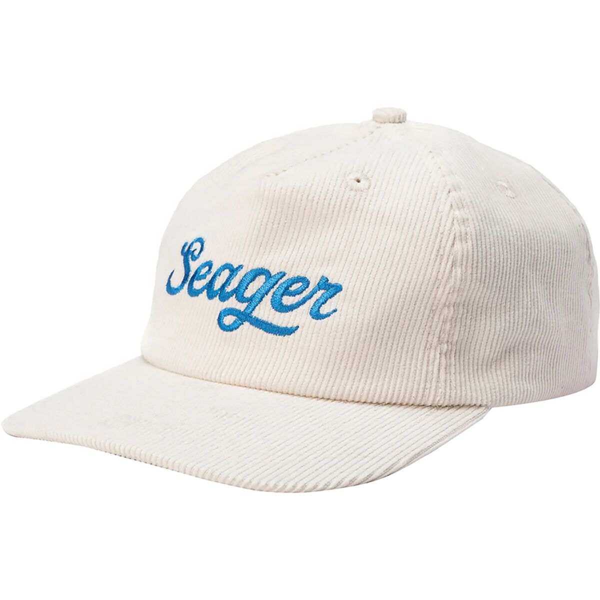 Seager Co. Big Corduroy Snapback Cream, One Size