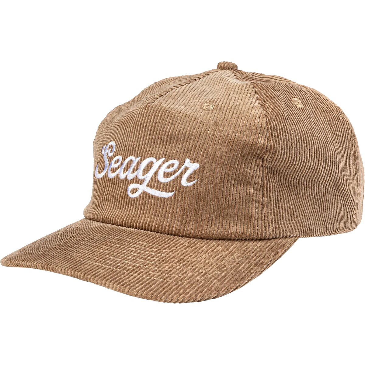 Seager Co. Seager Co. Big Corduroy Snapback Kahki, One Size