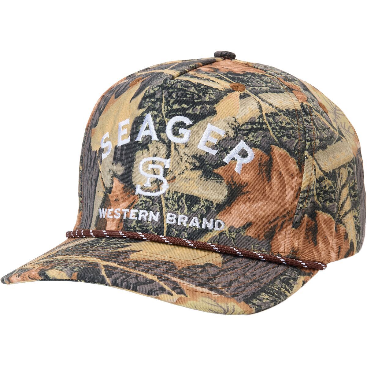 Image of Seager Co. Branded Snapback SJC Camo, One Size